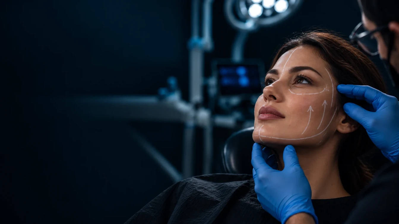 Atención clínica para valoración del contorno facial en Vibart